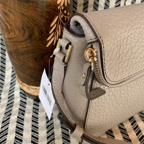 Kate spade leather crossbody gray Berrin carter - Picture 3 of 8